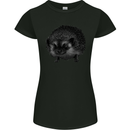 A Hedgehog Drawing Womens Petite Cut T-Shirt Black
