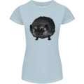 A Hedgehog Drawing Womens Petite Cut T-Shirt Light Blue