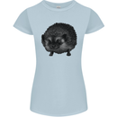 A Hedgehog Drawing Womens Petite Cut T-Shirt Light Blue
