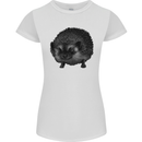 A Hedgehog Drawing Womens Petite Cut T-Shirt White