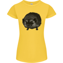 A Hedgehog Drawing Womens Petite Cut T-Shirt Yellow