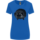 A Hedgehog Drawing Womens Wider Cut T-Shirt Royal Blue