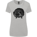 A Hedgehog Drawing Womens Wider Cut T-Shirt Sports Grey