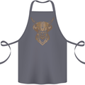 A Highland Cow Drawing Cotton Apron 100% Organic Steel