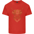 A Highland Cow Drawing Kids T-Shirt Childrens Red