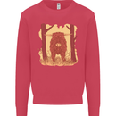 A Highland Cow Kids Sweatshirt Jumper Heliconia