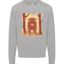 A Highland Cow Kids Sweatshirt Jumper Sports Grey
