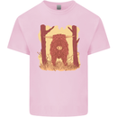 A Highland Cow Kids T-Shirt Childrens Light Pink