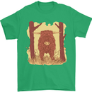A Highland Cow Mens T-Shirt 100% Cotton Irish Green