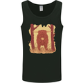 A Highland Cow Mens Vest Tank Top Black
