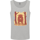 A Highland Cow Mens Vest Tank Top Sports Grey