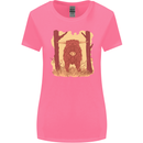 A Highland Cow Womens Wider Cut T-Shirt Azalea
