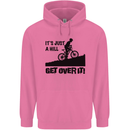 A Hill Get Over It Cycling Cyclist Funny Childrens Kids Hoodie Azalea