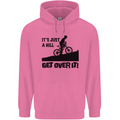 A Hill Get Over It Cycling Cyclist Funny Mens 80% Cotton Hoodie Azelea