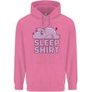 A Hippo Sleeping Shirt Hippomotamus Childrens Kids Hoodie Azalea