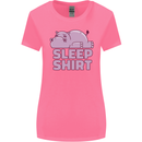 A Hippo Sleeping Shirt Hippomotamus Womens Wider Cut T-Shirt Azalea