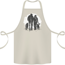 A Horse and Dogs Equestrian Riding Rider Cotton Apron 100% Organic Natural