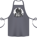 A Horse and Dogs Equestrian Riding Rider Cotton Apron 100% Organic Steel