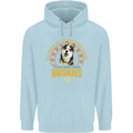 A Huskies Dog Childrens Kids Hoodie Light Blue