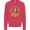 A Huskies Dog Mens Sweatshirt Jumper Heliconia