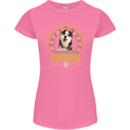 A Huskies Dog Womens Petite Cut T-Shirt Azalea
