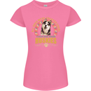 A Huskies Dog Womens Petite Cut T-Shirt Azalea