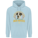 A Jack Russell Dog Childrens Kids Hoodie Light Blue