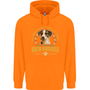 A Jack Russell Dog Childrens Kids Hoodie Orange