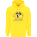 A Jack Russell Dog Childrens Kids Hoodie Yellow