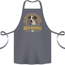 A Jack Russell Dog Cotton Apron 100% Organic Steel