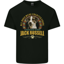 A Jack Russell Dog Kids T-Shirt Childrens Black