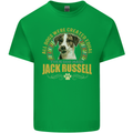A Jack Russell Dog Kids T-Shirt Childrens Irish Green
