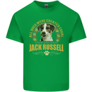 A Jack Russell Dog Kids T-Shirt Childrens Irish Green