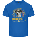 A Jack Russell Dog Kids T-Shirt Childrens Royal Blue