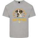 A Jack Russell Dog Kids T-Shirt Childrens Sports Grey