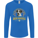 A Jack Russell Dog Mens Long Sleeve T-Shirt Royal Blue
