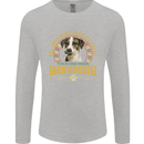 A Jack Russell Dog Mens Long Sleeve T-Shirt Sports Grey