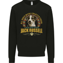 A Jack Russell Dog Mens Sweatshirt Jumper Black