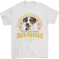 A Jack Russell Dog Mens T-Shirt 100% Cotton White