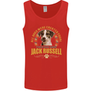 A Jack Russell Dog Mens Vest Tank Top Red