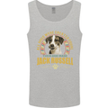 A Jack Russell Dog Mens Vest Tank Top Sports Grey