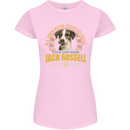A Jack Russell Dog Womens Petite Cut T-Shirt Light Pink