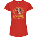 A Jack Russell Dog Womens Petite Cut T-Shirt Red