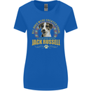 A Jack Russell Dog Womens Wider Cut T-Shirt Royal Blue