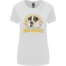 A Jack Russell Dog Womens Wider Cut T-Shirt White