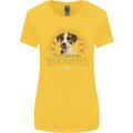A Jack Russell Dog Womens Wider Cut T-Shirt Yellow