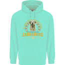 A Labrador Dog Childrens Kids Hoodie Peppermint