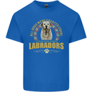 A Labrador Dog Kids T-Shirt Childrens Royal Blue