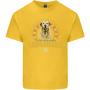 A Labrador Dog Kids T-Shirt Childrens Yellow