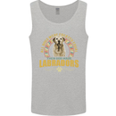 A Labrador Dog Mens Vest Tank Top Sports Grey